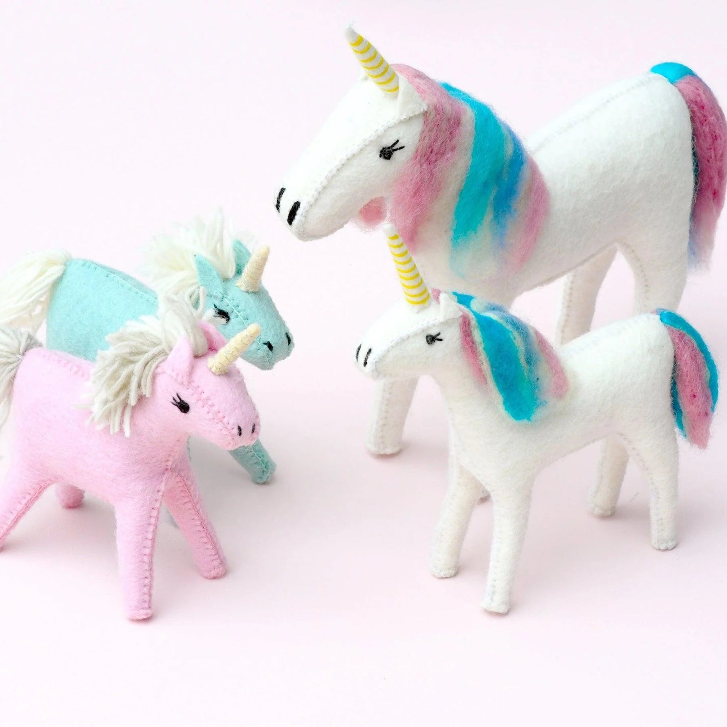 Felt Unicorn - Rainbow (Large)