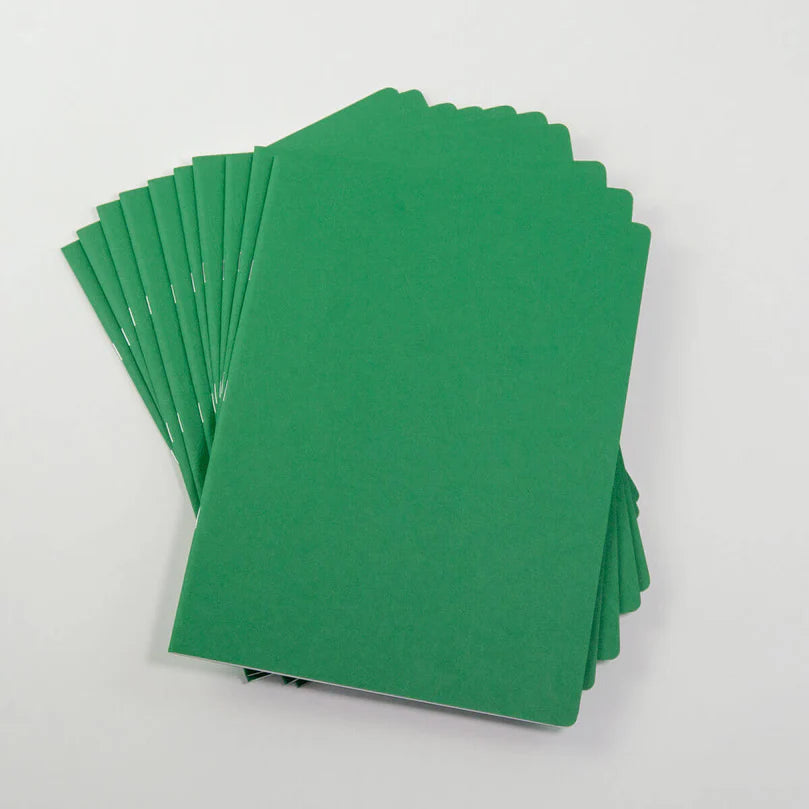 Medium Lesson Book Portrait 24x32cm - Green