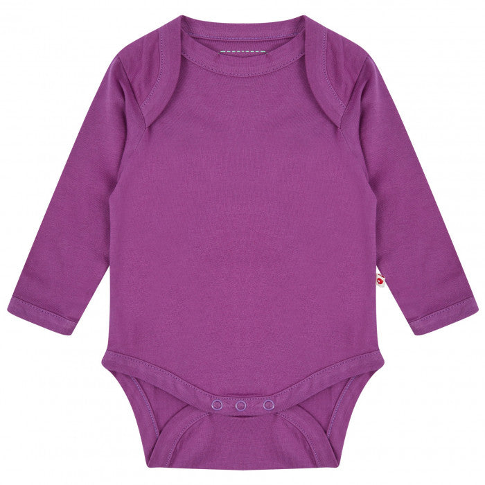 Baby Bodysuit - Purple - Organic Cotton