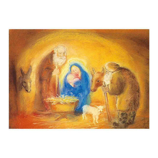 Christmas Holy Family - Postcard