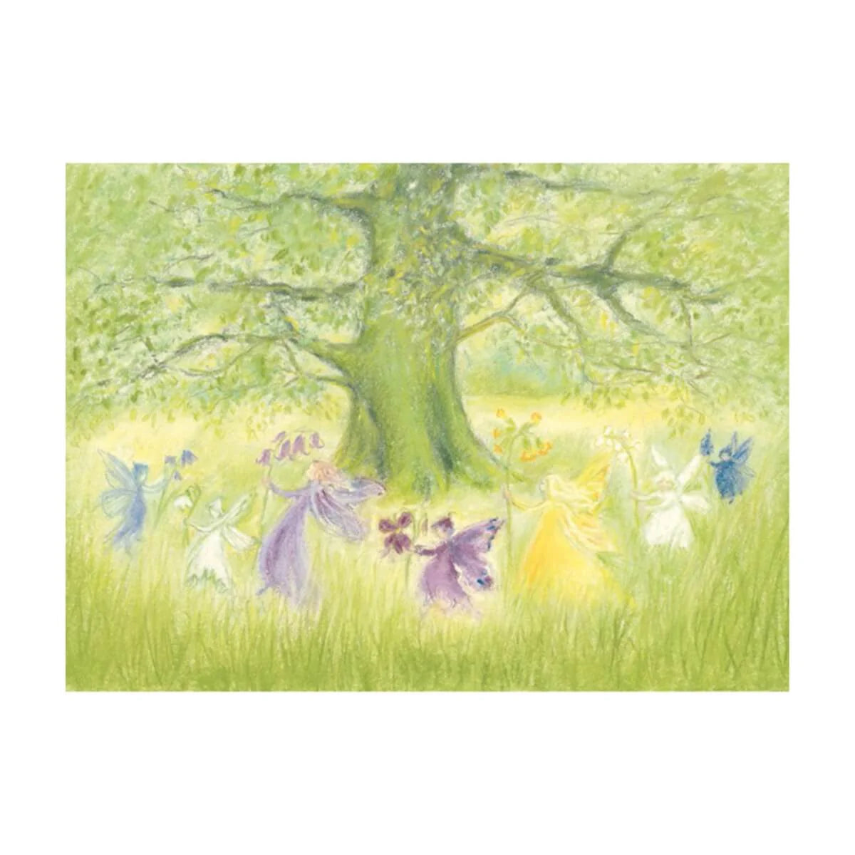 Fairy Dance in Spring Postcard