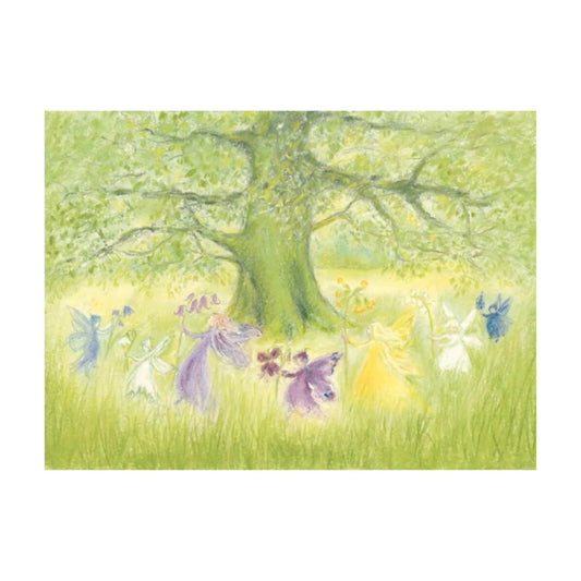 Fairy Dance in Spring Postcard
