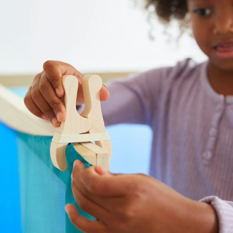 Sarah's Silks Wooden Playclip - Single