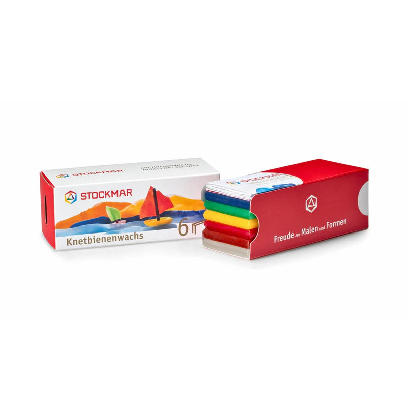 STOCKMAR Modelling Beeswax 6 Assorted Colours