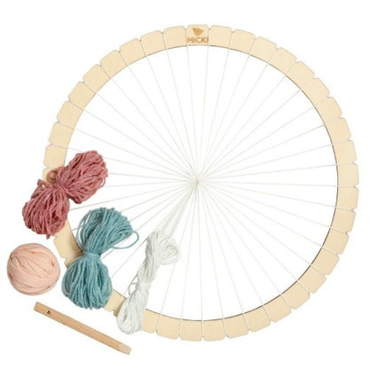 Micki Wooden Weaving Frame - Round