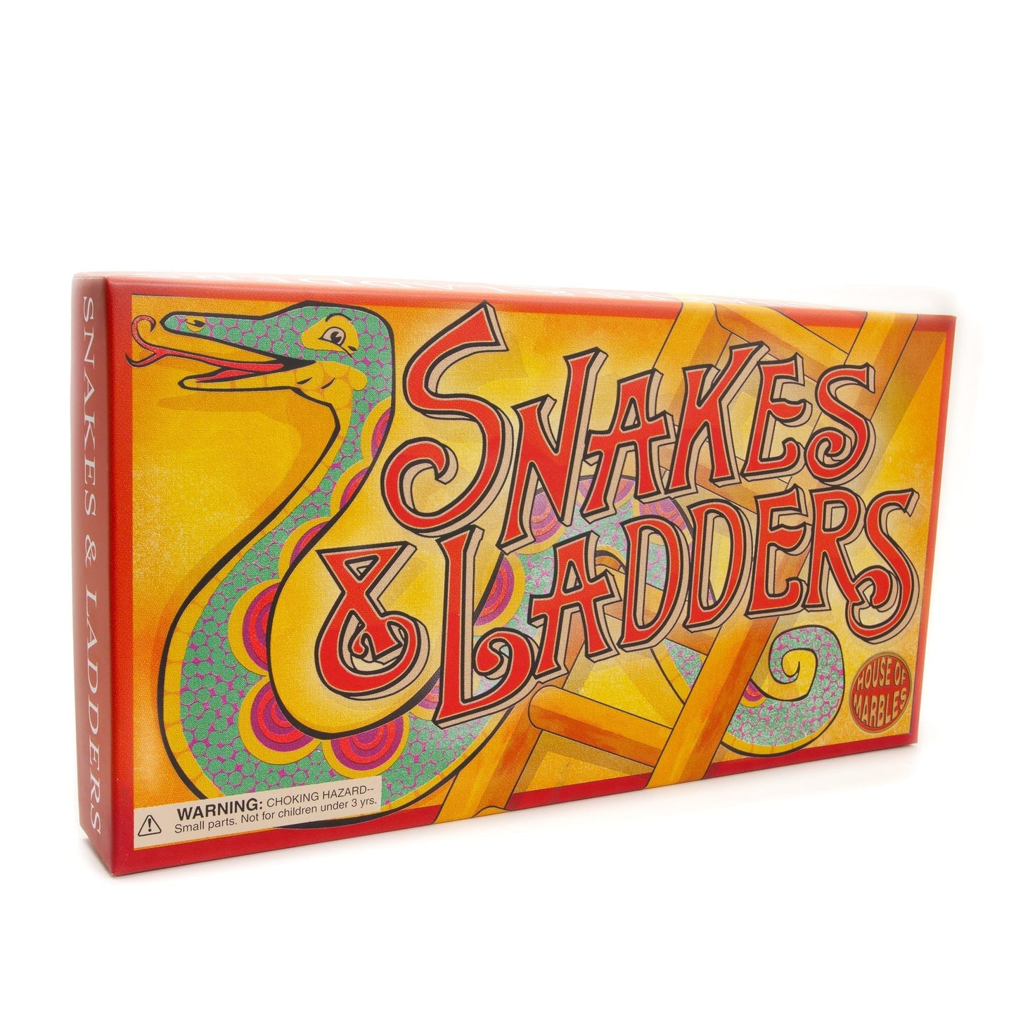 Vintage Snakes and Ladders Game