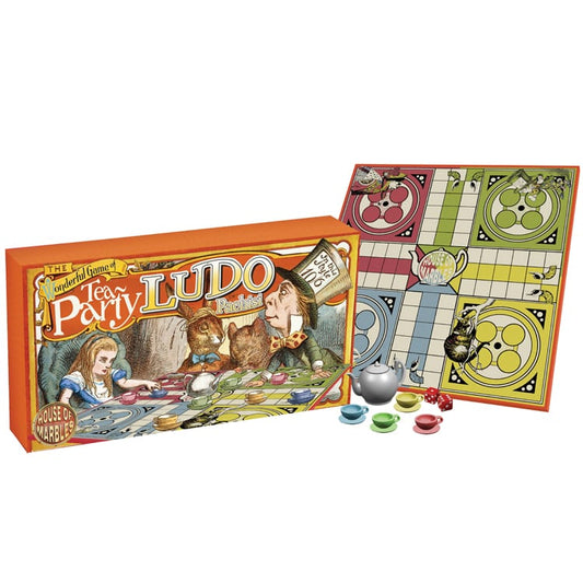 Alice in Wonderland Tea-Party Ludo Board Game