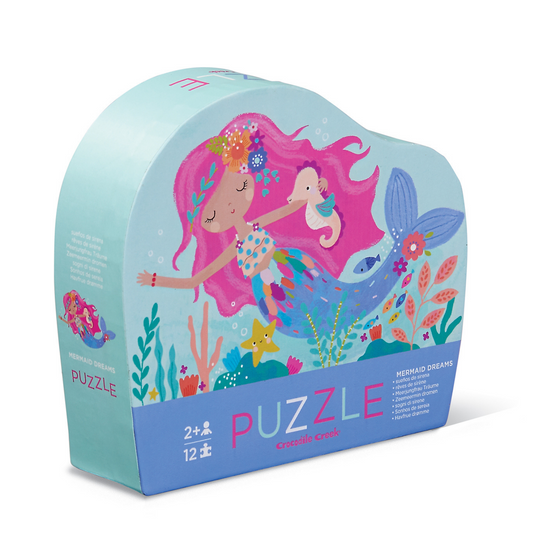 Mini-Puzzle 12-teilig – Meerjungfrauenträume