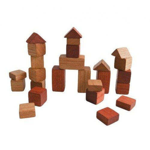 In Wood – Natural Wooden Blocks – Hugs For Kids