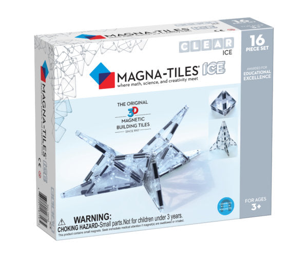 Magna-Tiles – Ice – 16 Piece Set