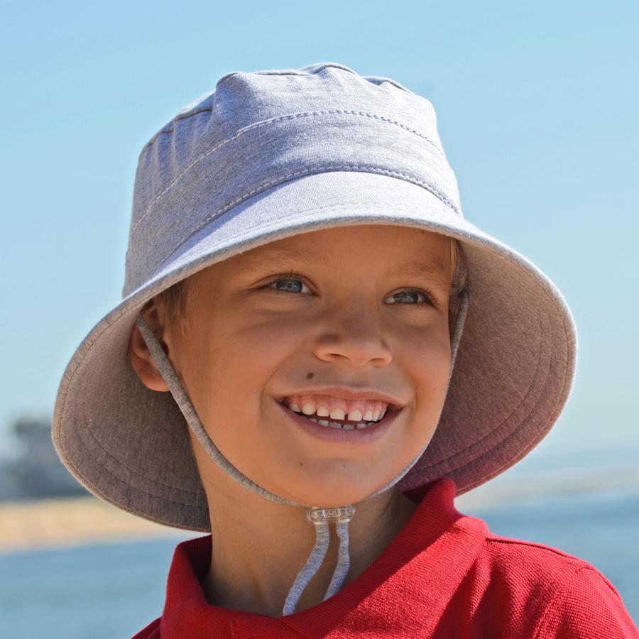 Grey Marle Bucket Hat - Bedhead - Hugs For Kids