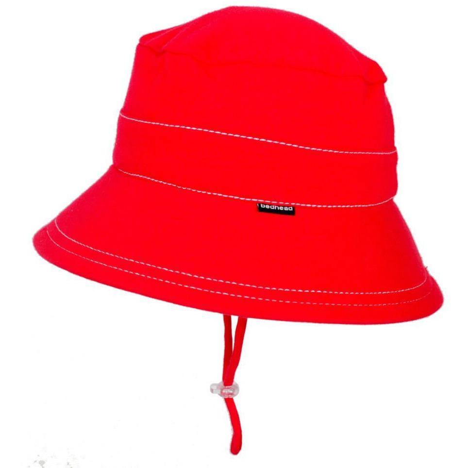 Red Bucket Hat - Bedhead - Hugs For Kids