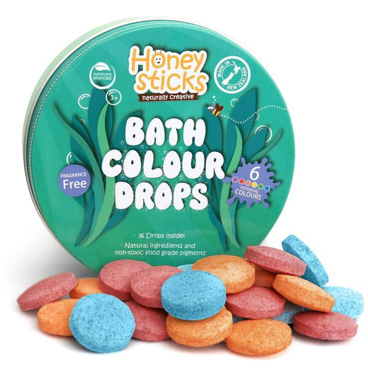 Bath Colour Drops - Honeysticks - Hugs For Kids
