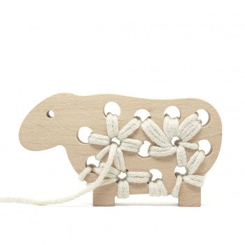 'Gabby the Sheep' Wooden Lacing Toy
