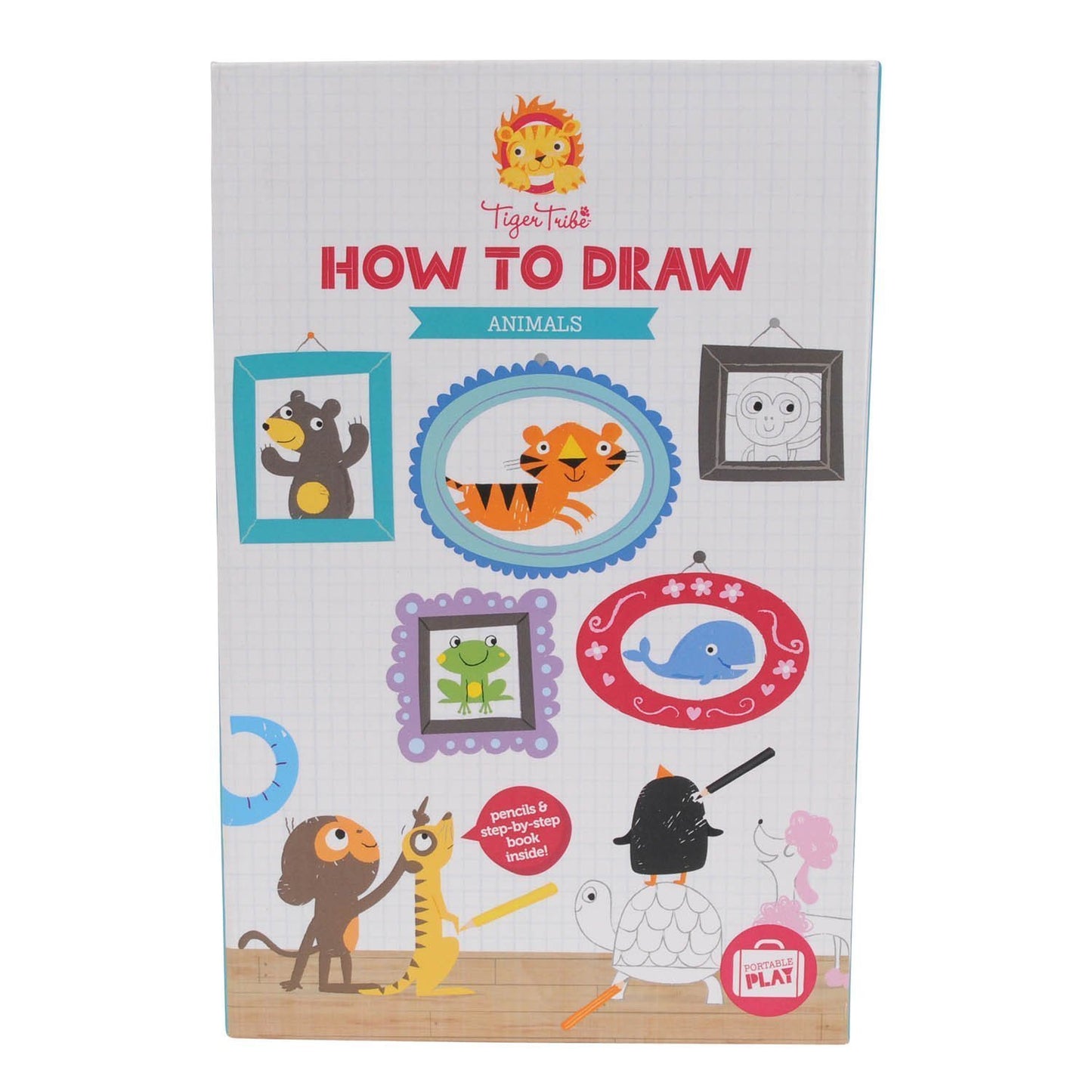 How to Draw - Animals - Tiger Tribe - Hugs For Kids